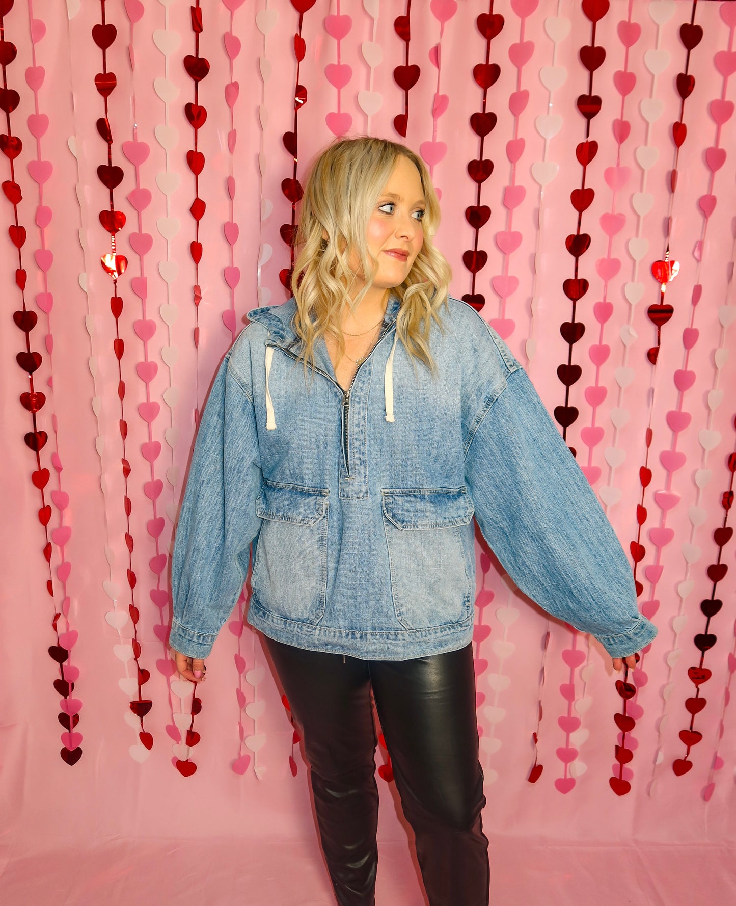 Weekend Hooded Denim Jacket