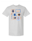 Chicago Bears Inspired Collage Crewneck/Tee