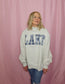 Lake& Mountain  Reversible Mockneck Sweatshirt