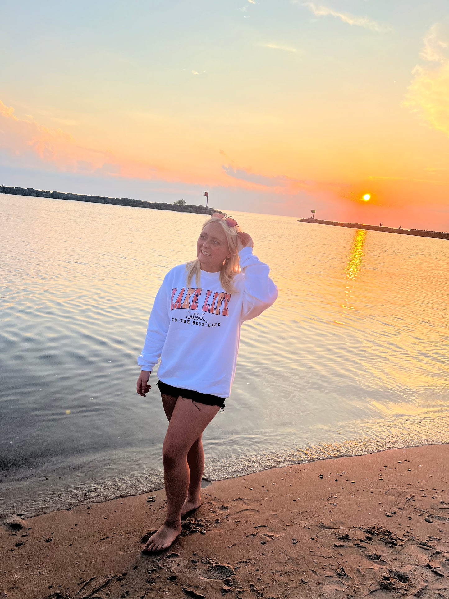 Lake Life Crewneck Sweatshirt