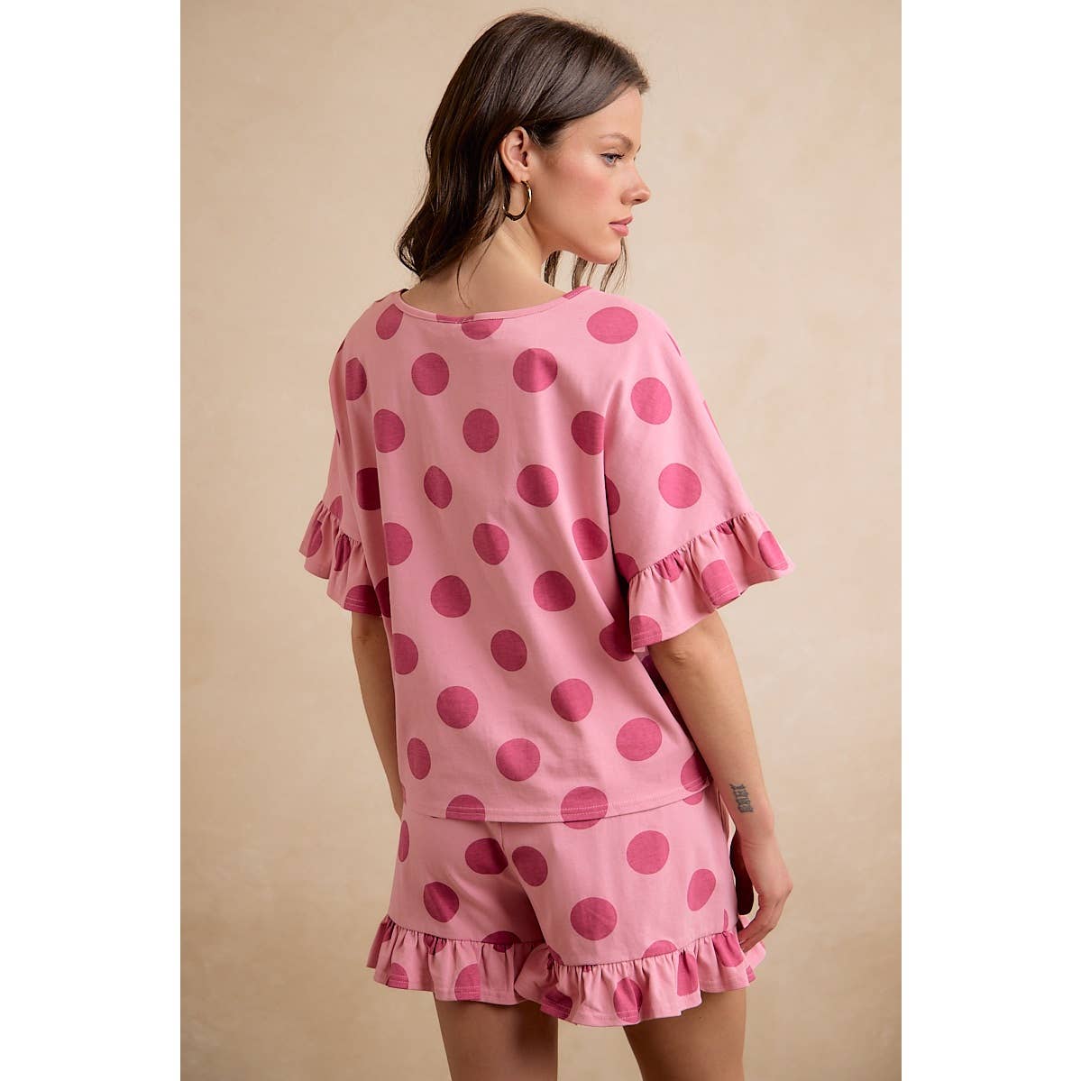 Polka Dot Ruffle Set