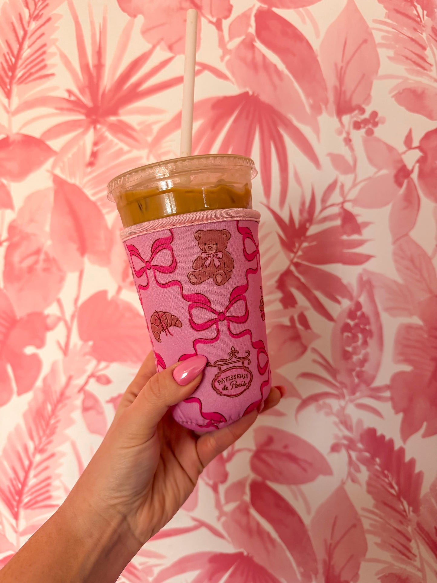 Teddy Patisserie Coffee Coozie