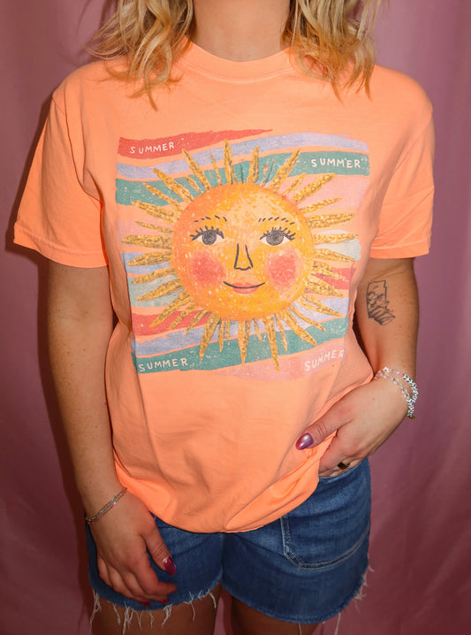 Golden Hour Sun Tee