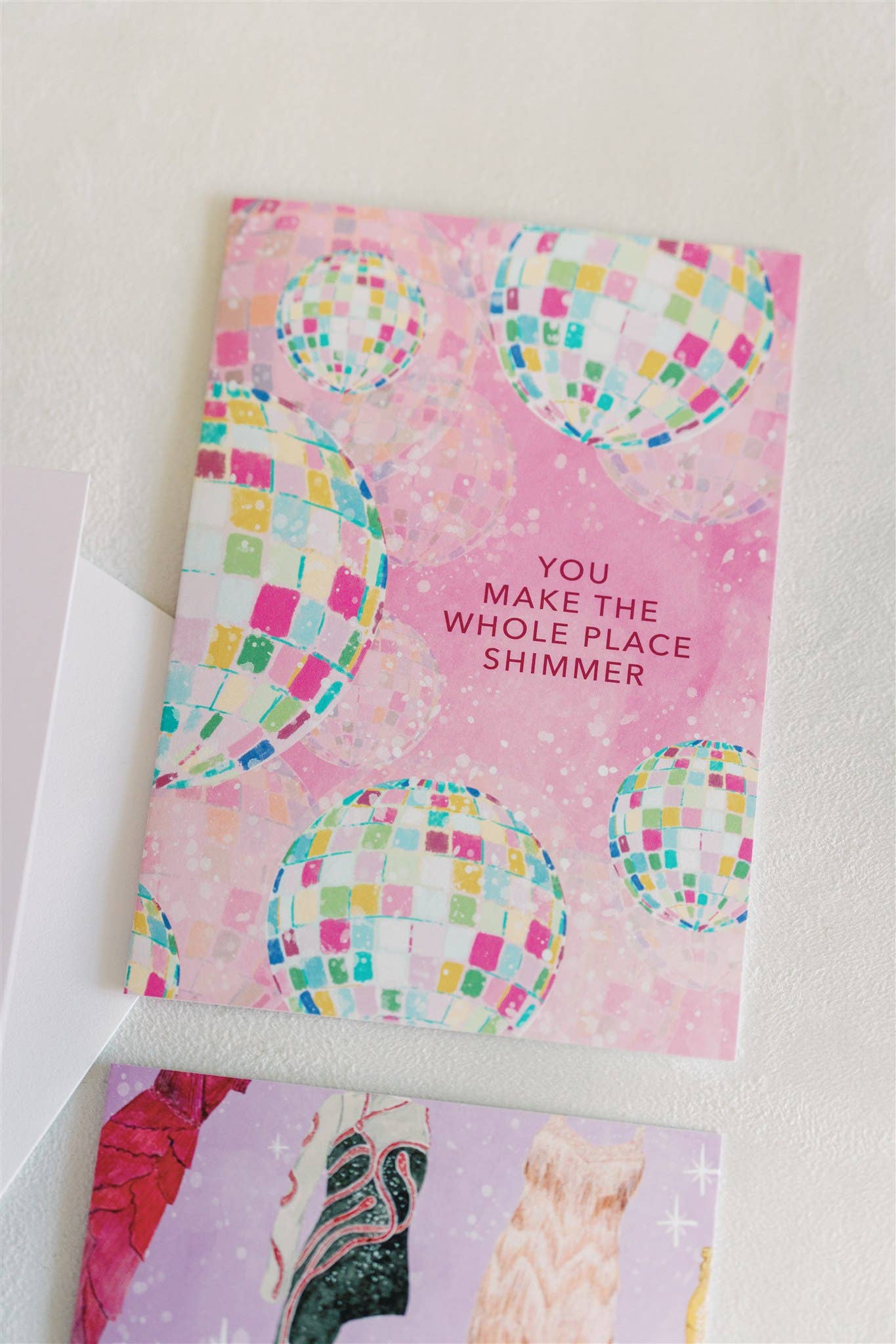 "The Whole Place Shimmer" Greeting Card