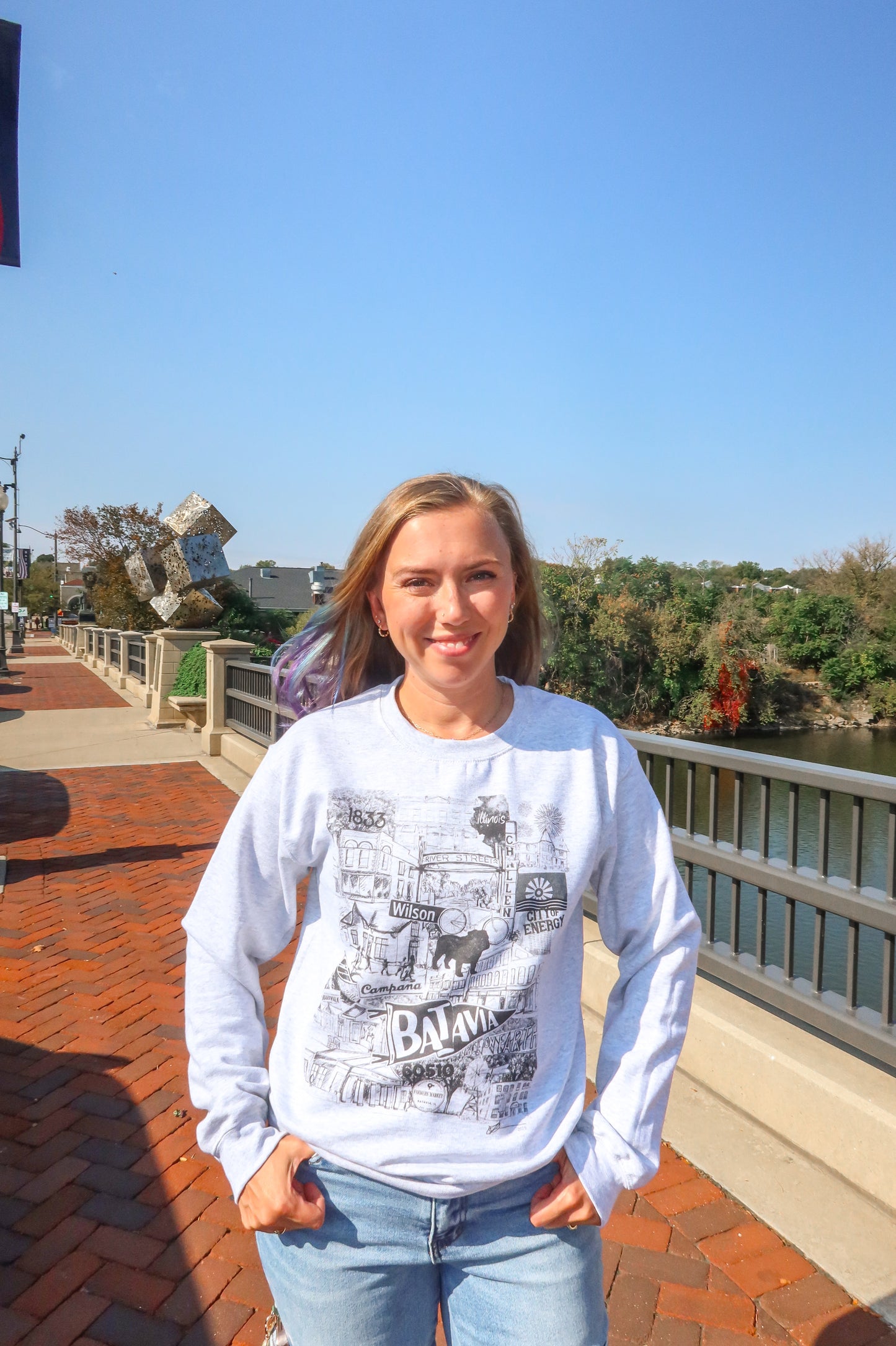 Batavia Landmark Crewneck