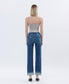 Victoria Cuffed Straight Jeans