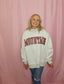 Lake& Mountain  Reversible Mockneck Sweatshirt
