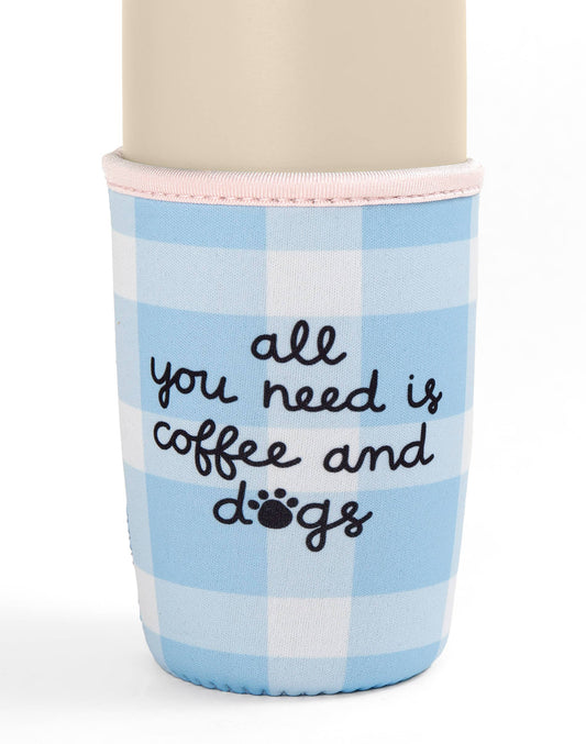 Coffee & Dogs Coffee Coozie