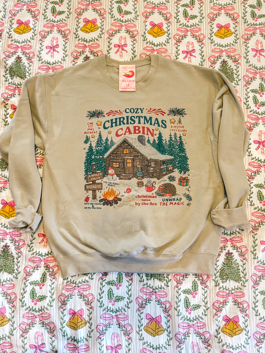 Christmas Cabin Sweatshirt