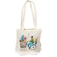 Flower Bicycle Tote