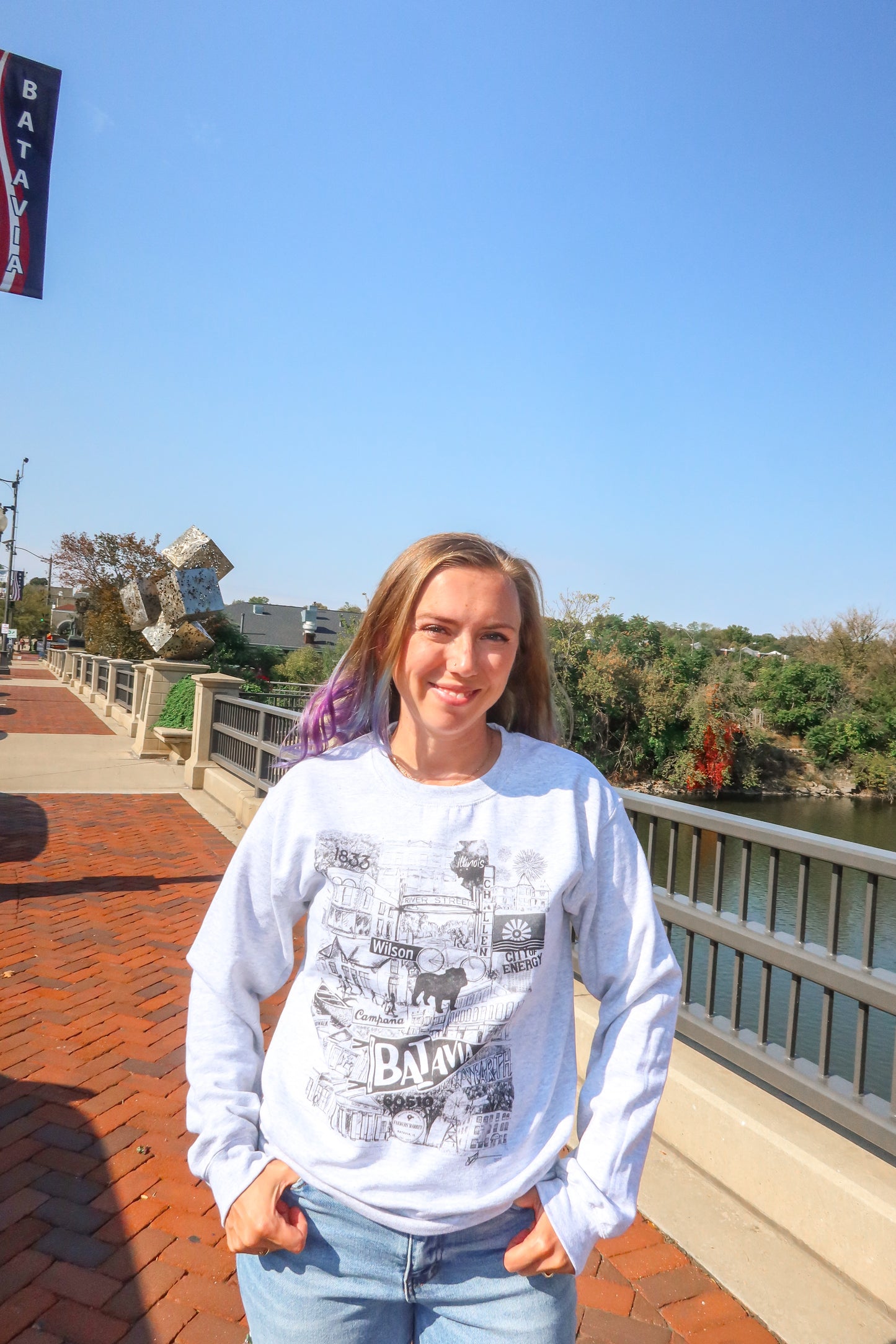 Batavia Landmark Crewneck