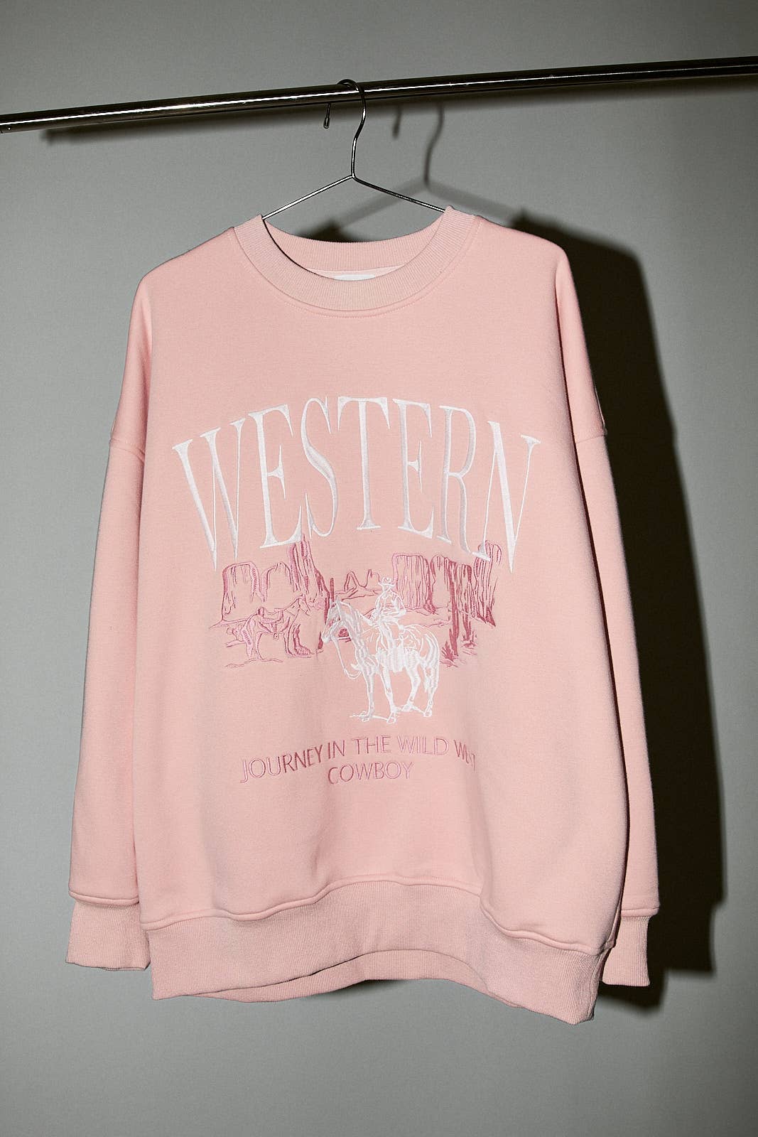 Desert Rose Cowboy Crewneck