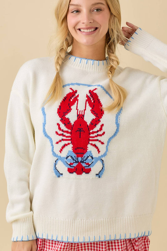 Lobster Knit Sweater