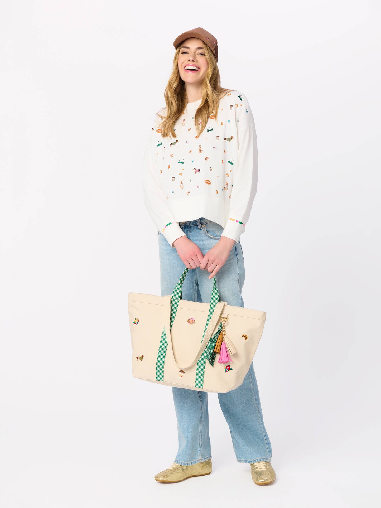 Fall Favorites Embroidered Sweatshirt