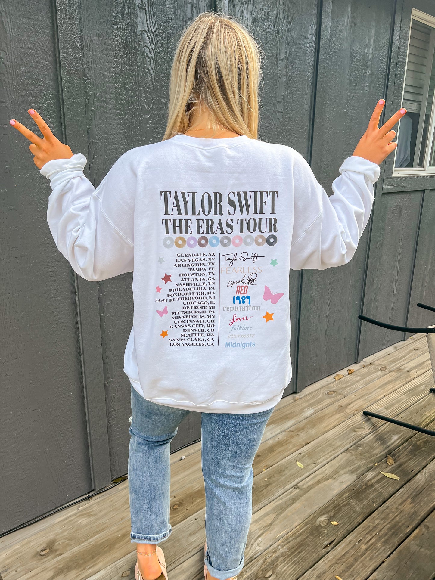 Eras Tour Crewneck Sweatshirt