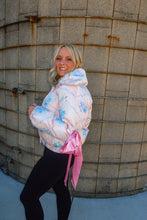 Load image into Gallery viewer, Frosted Rose Peak Puffer Jacket
