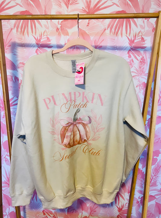 Pumpkin Patch Social Club Sweatshirt