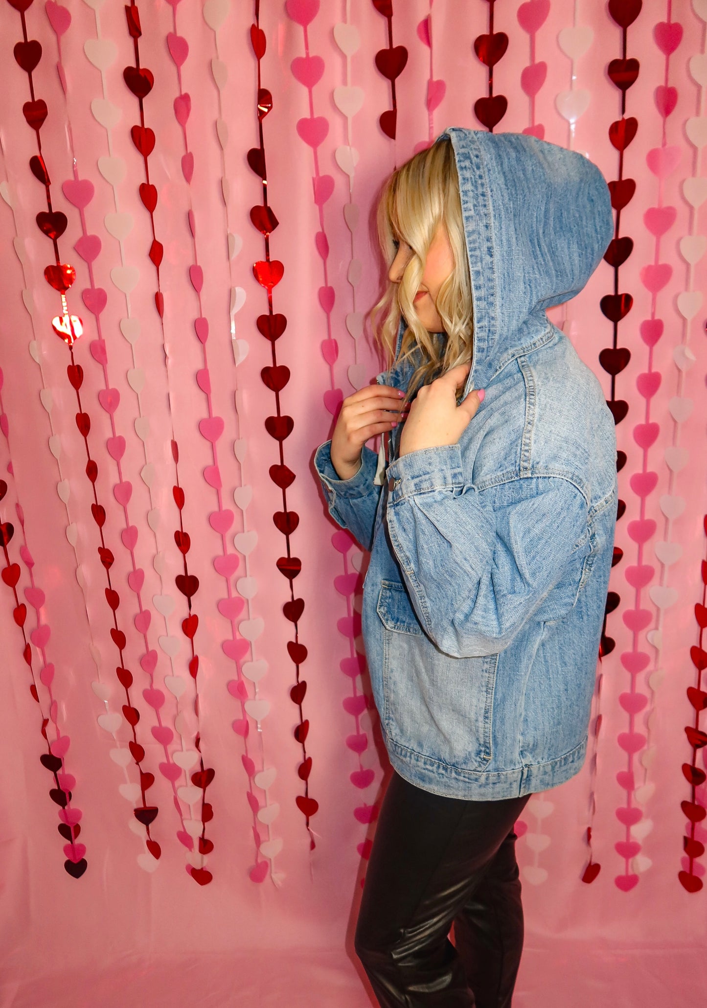 Weekend Hooded Denim Jacket
