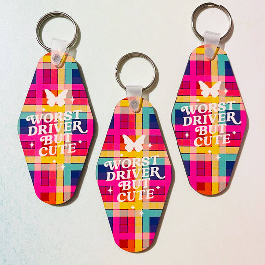 Worst Driver Keychain