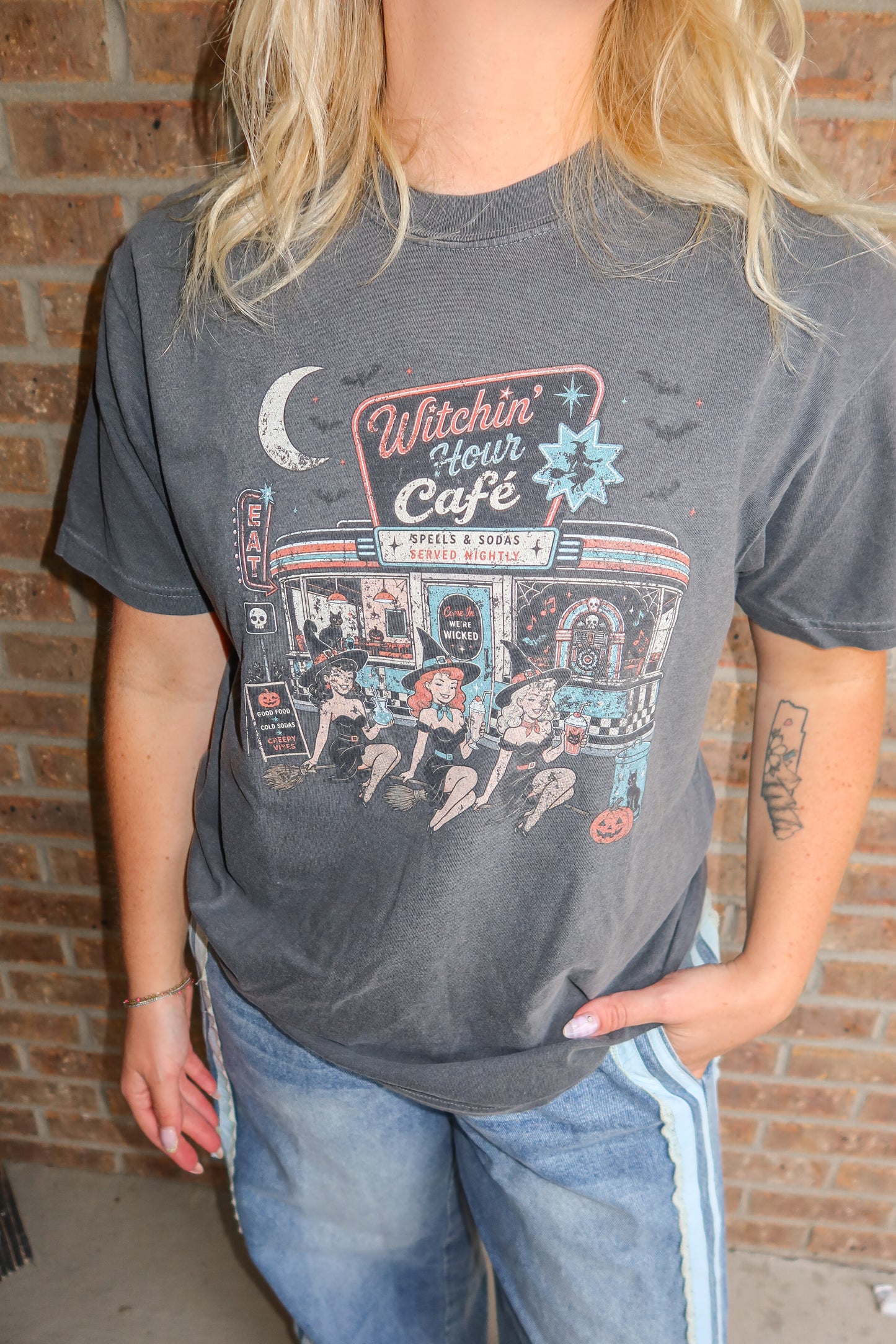 Witchin' Hour Cafe Tee