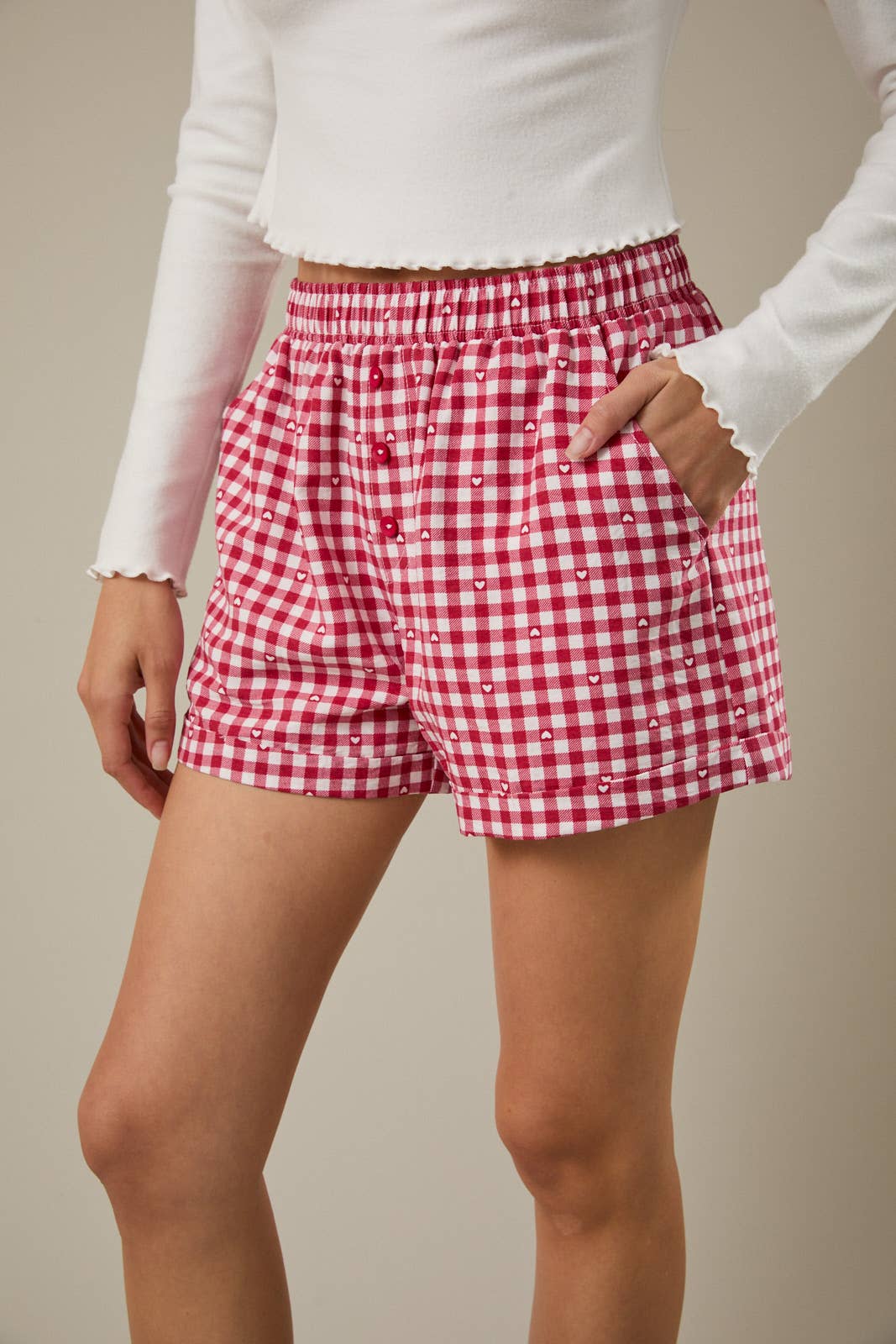 Sweetheart Gingham Boxer Shorts