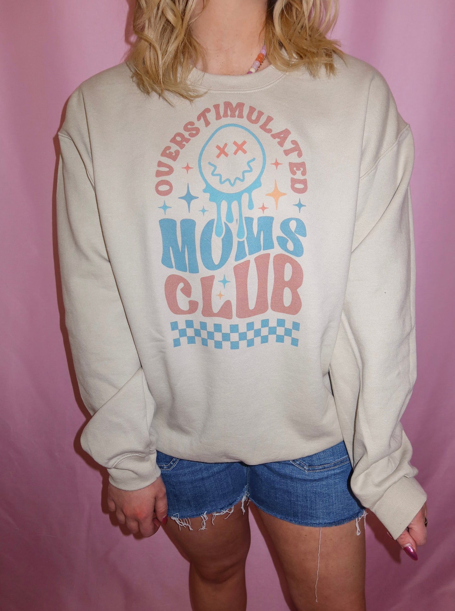 Overstimulated Mom Sweatshirt