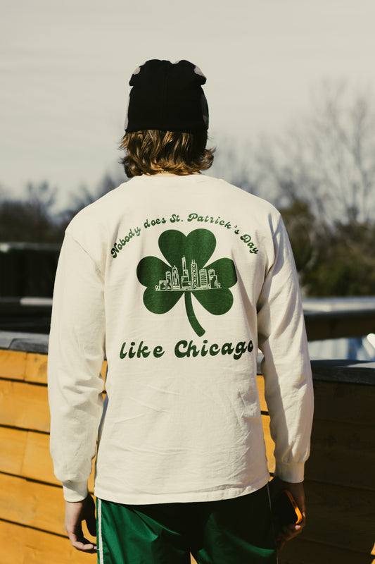 St. Patrick's Day in Chicago Long Sleeve