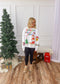 Colorful Christmas Graphic Sweatshirt