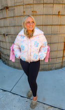 Load image into Gallery viewer, Frosted Rose Peak Puffer Jacket
