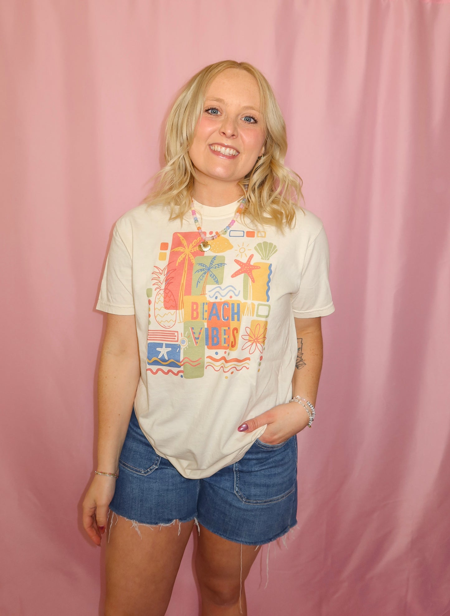 Retro Beach Vibes Tee