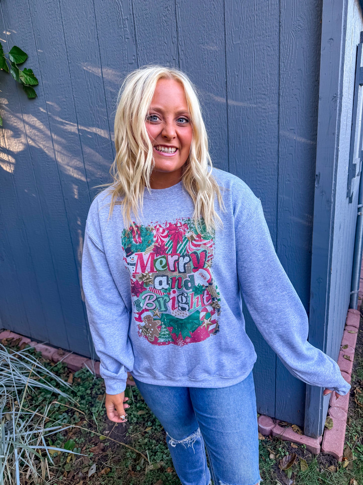 Merry & Bright Sweatshirt