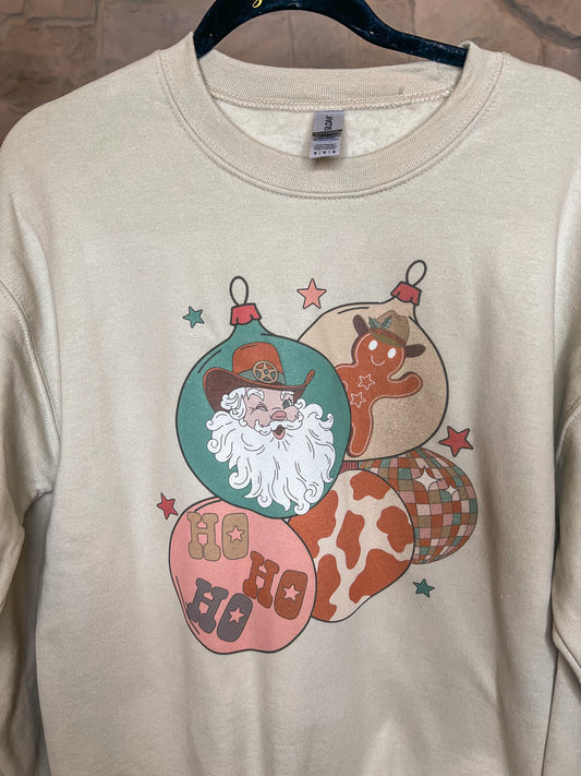 Howdy Santa Crewneck Sweatshirt