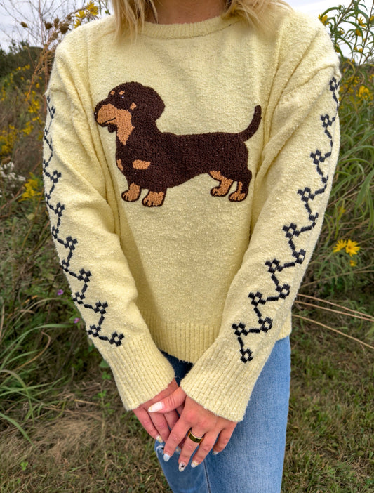 The Doxie Darling Sweater