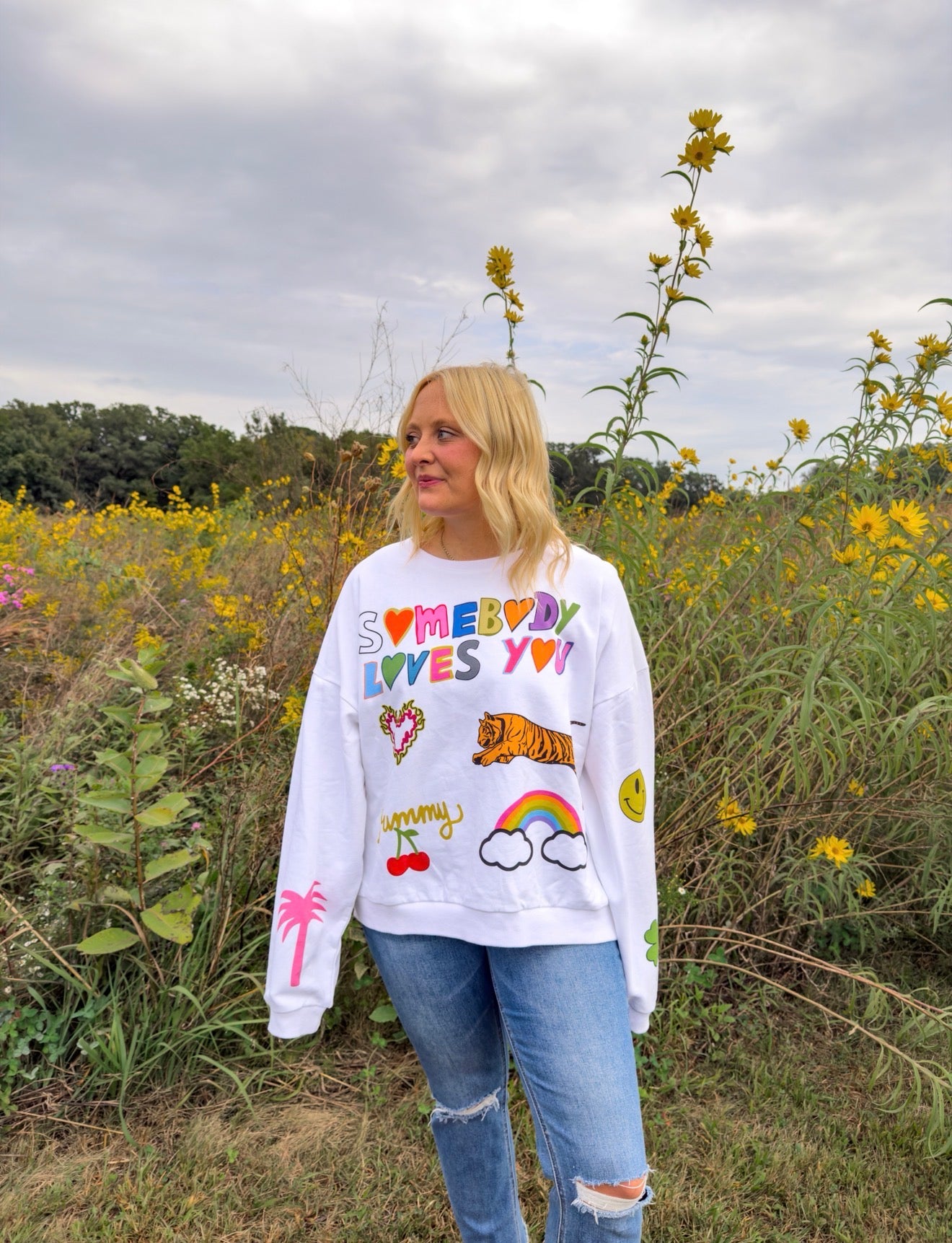 Somebody Loves You Sweatshirts