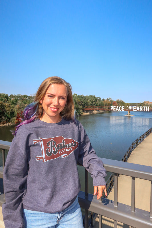 Batavia Pennant Crewneck