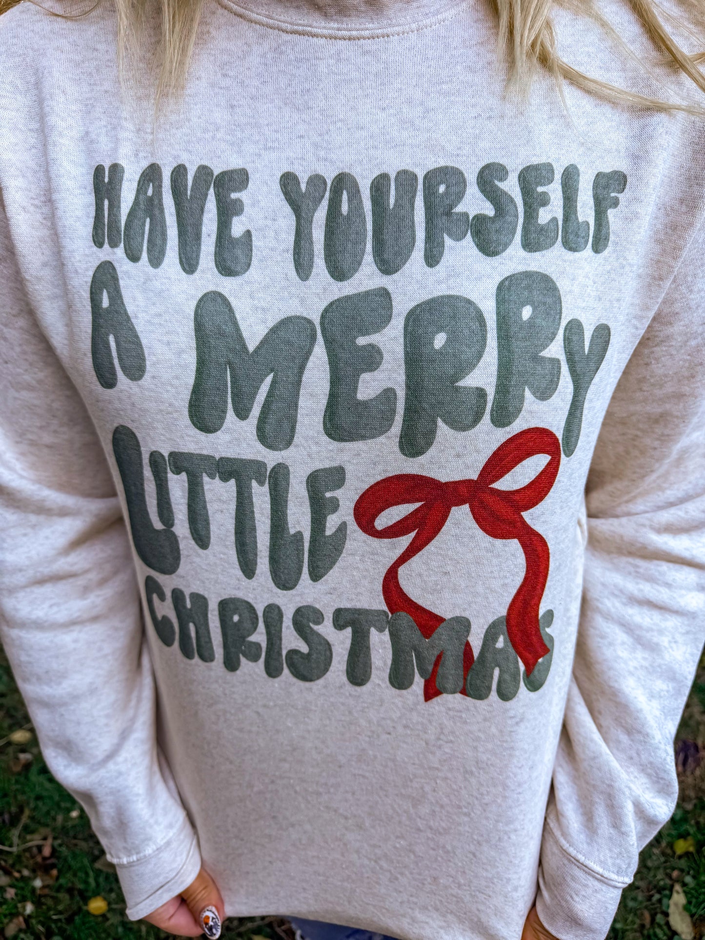 27 Merry Little Christmas Sweatshirt