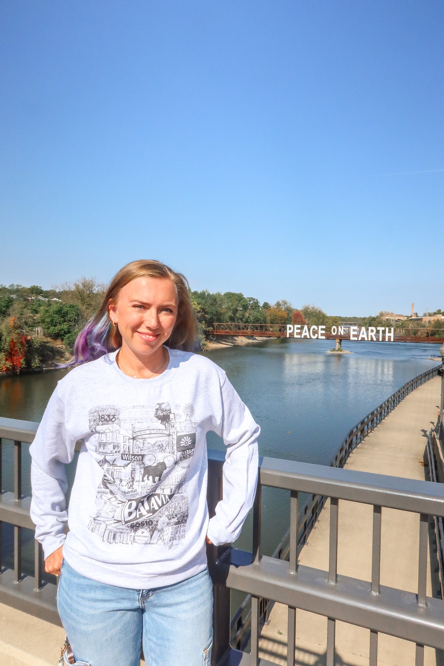 Batavia Landmark Crewneck