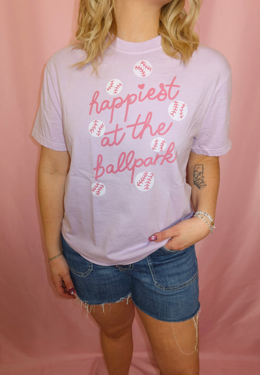 Happiest at the Ballpark Tee