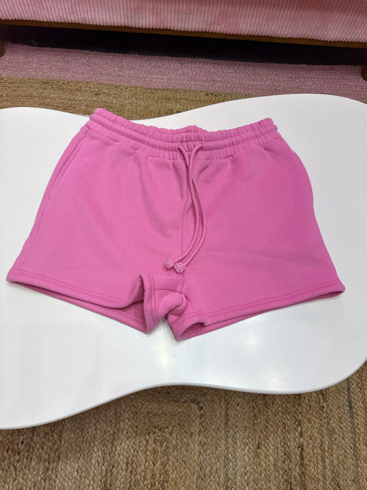 Pink sweatshorts