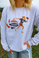 Chicago Gameday Girlie ash Crewneck/tee