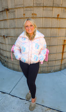 Load image into Gallery viewer, Frosted Rose Peak Puffer Jacket
