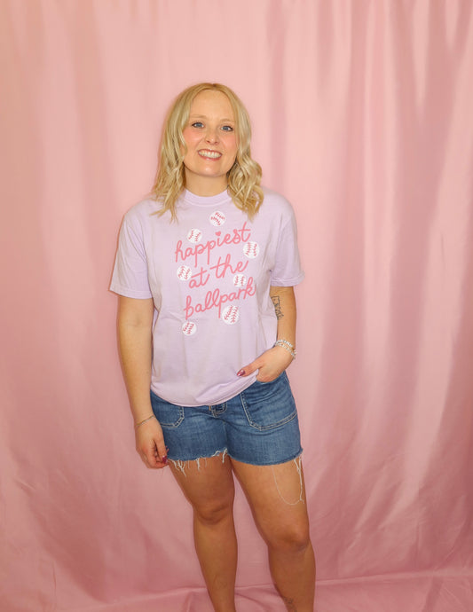 Happiest at the Ballpark Tee