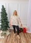 Christmas Keepsakes Ribbon Sleeve Sweatshirt