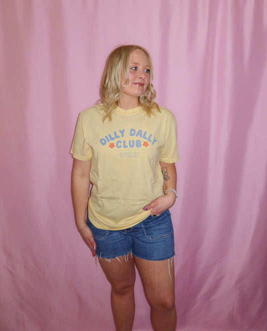 Dilly Dally Club Tee
