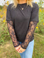 Midnight Muse Lace Top