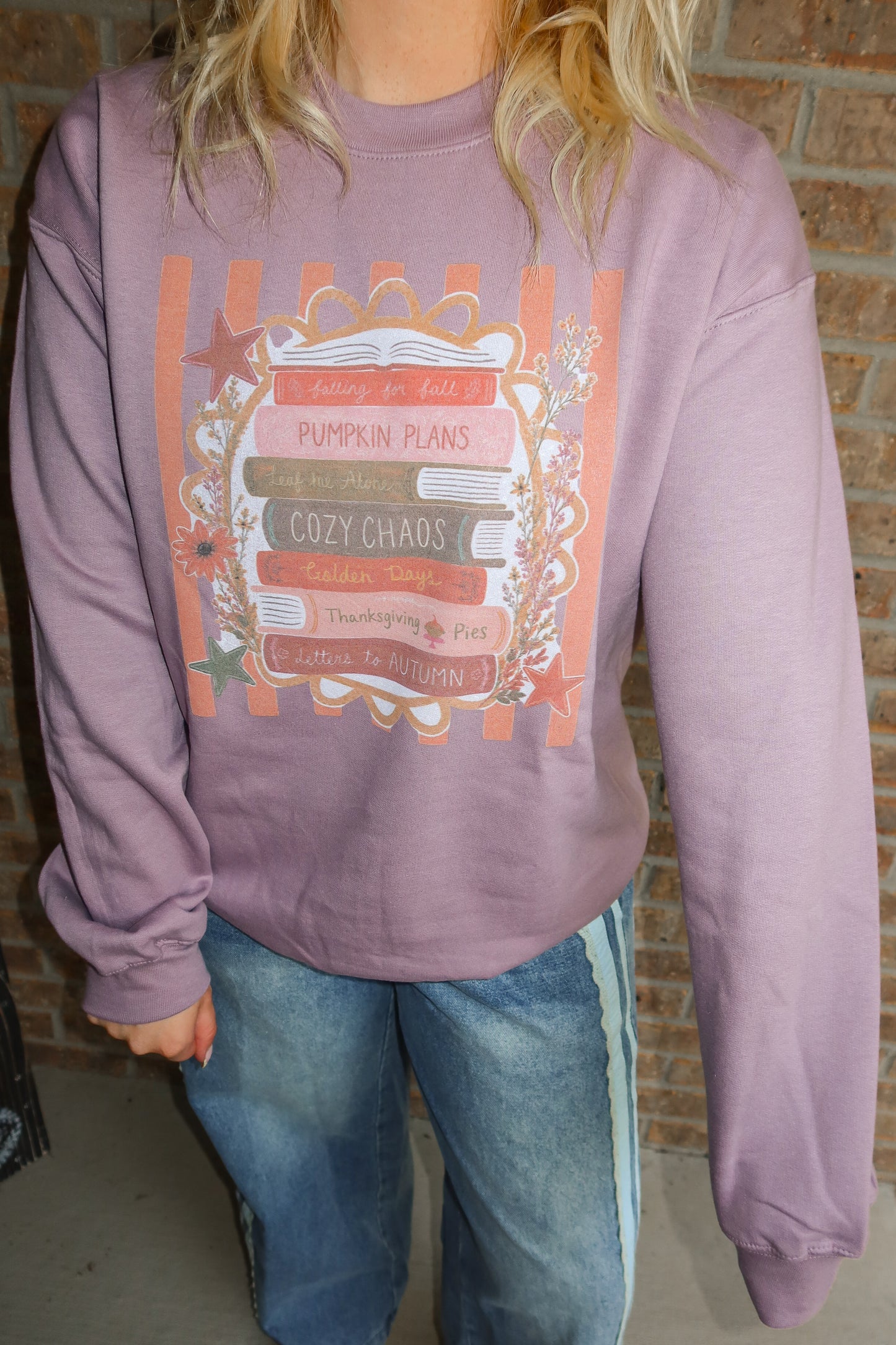Cozy Autumn Chapters Sweatshirt
