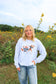 Chicago Gameday Girlie ash Crewneck/tee