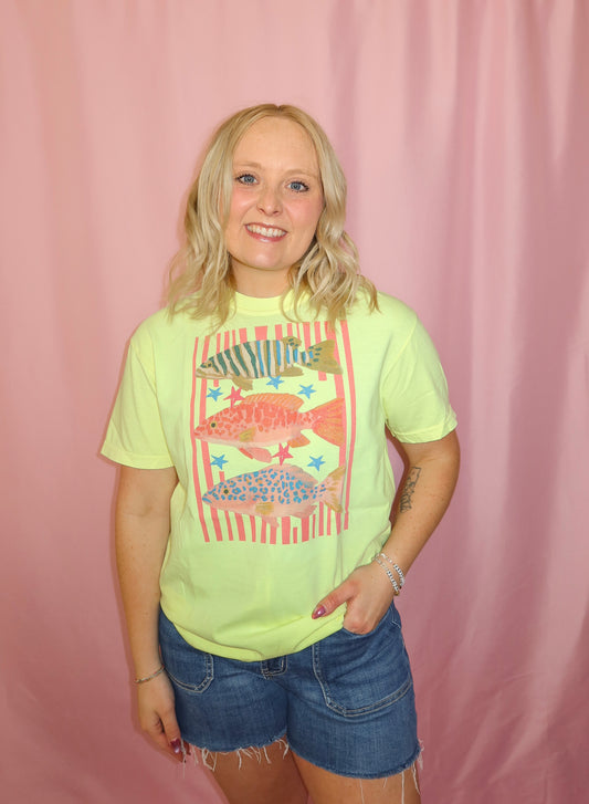 Seaside Catch Tee