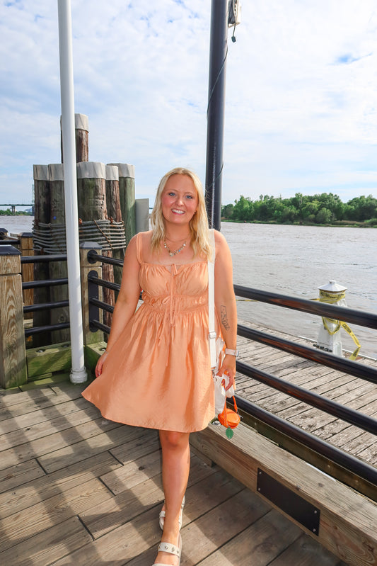 Golden Palms Dress