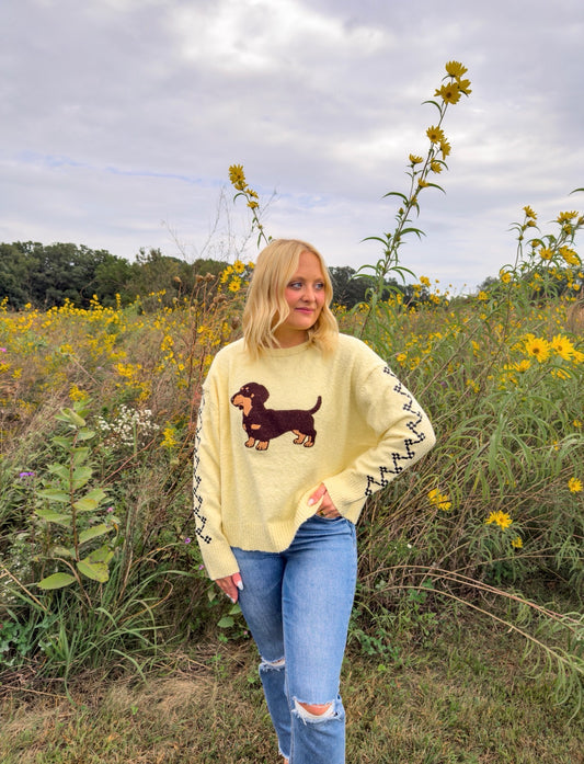 The Doxie Darling Sweater